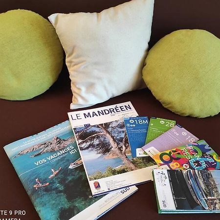Studio Zen Sud Plage A Pied Pin Rolland Sablettes Saint-Elme Exterior foto