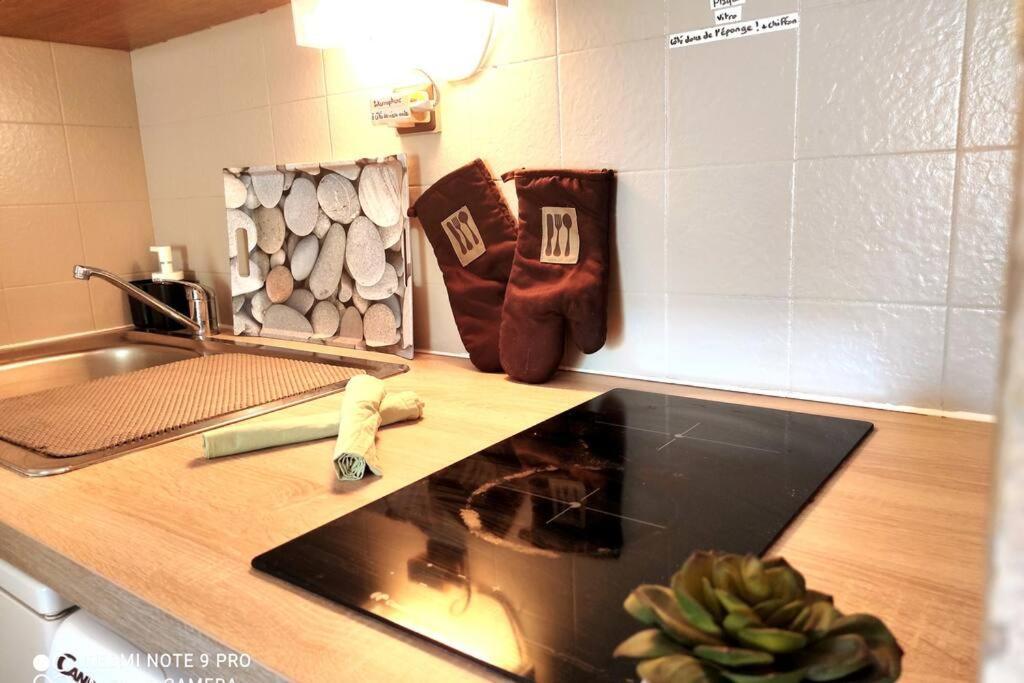 Studio Zen Sud Plage A Pied Pin Rolland Sablettes Saint-Elme Exterior foto