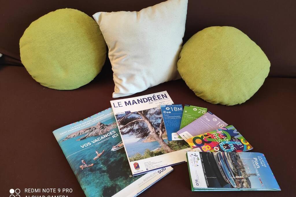 Studio Zen Sud Plage A Pied Pin Rolland Sablettes Saint-Elme Exterior foto